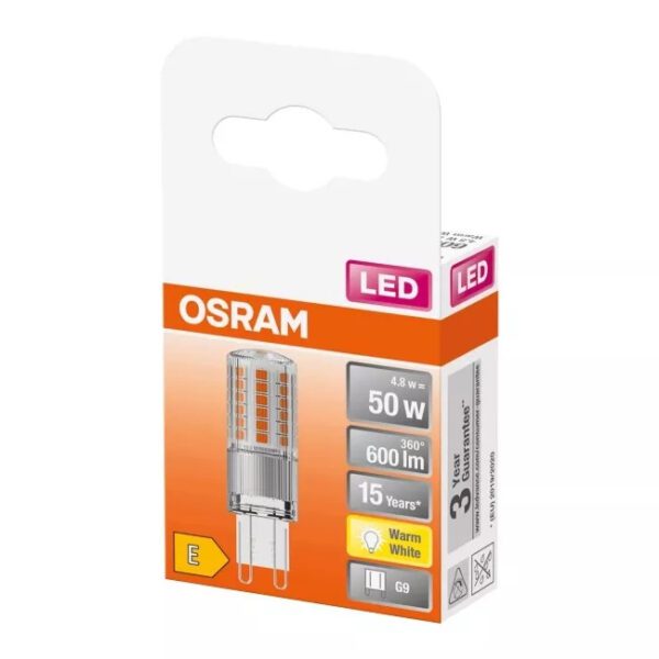 Osram LED/4,8W/Teplá G9